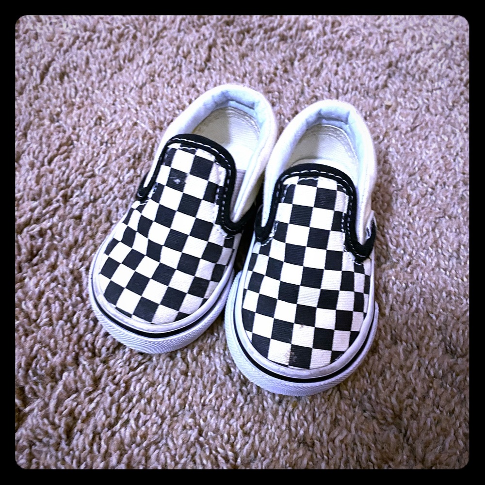 Checkered Vans